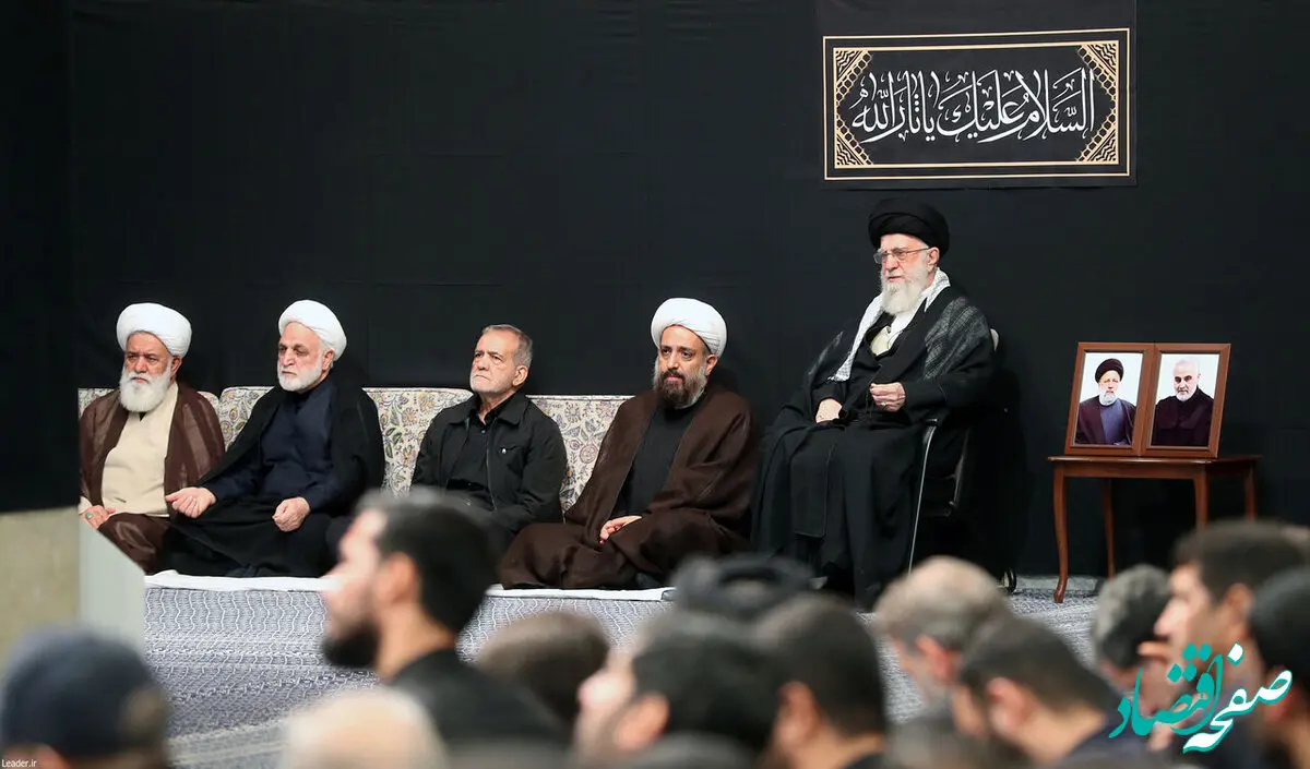 تصویری خیلی باورنکردنی از آیت الله جنتی در بیت رهبری