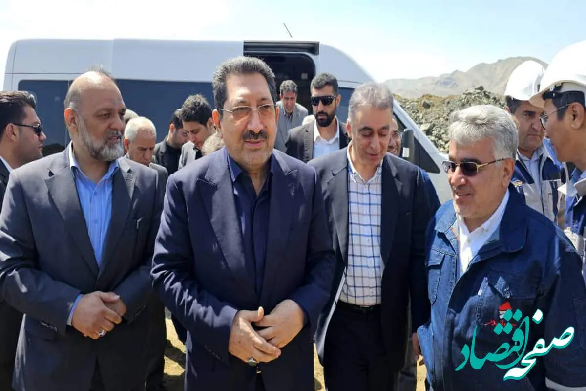 بازدید وزیر صنعت، معدن و تجارت از پروژههای صبانور در کردستان