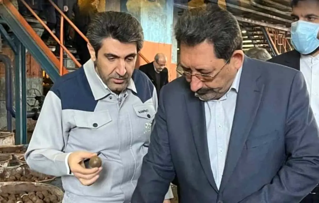 ویدئوی ورود وزیر محترم صنعت،معدن و تجارت و هیات همراه به شرکت فولاد سنگان