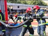 شهربابک میزبان دومین المپیاد علمی  و عملیاتی آتش‌نشانان شرکت مس