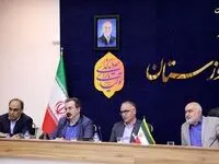 نشست استاندار خوزستان با سرپرست صندوق بازنشستگی کشوری و مدیرعامل هلدینگ صبا انرژی