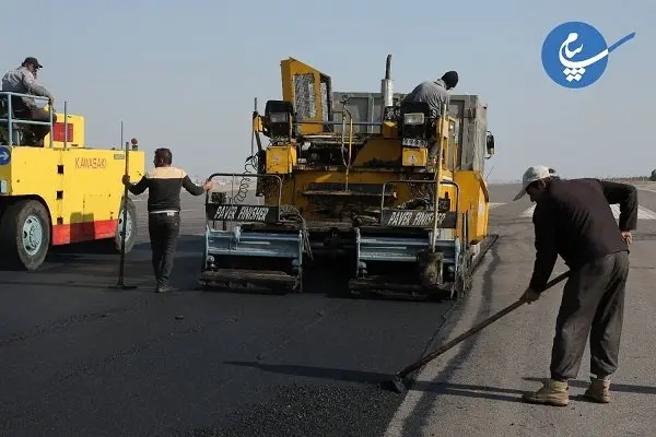 روکش و بهسازی 30 هزار متر مربع از سطوح پروازی فرودگاه بین المللی پیام