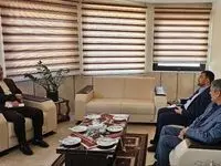 دیدار مدیرعامل شرکت ملی مس و رئیس اتاق بازرگانی کرمان