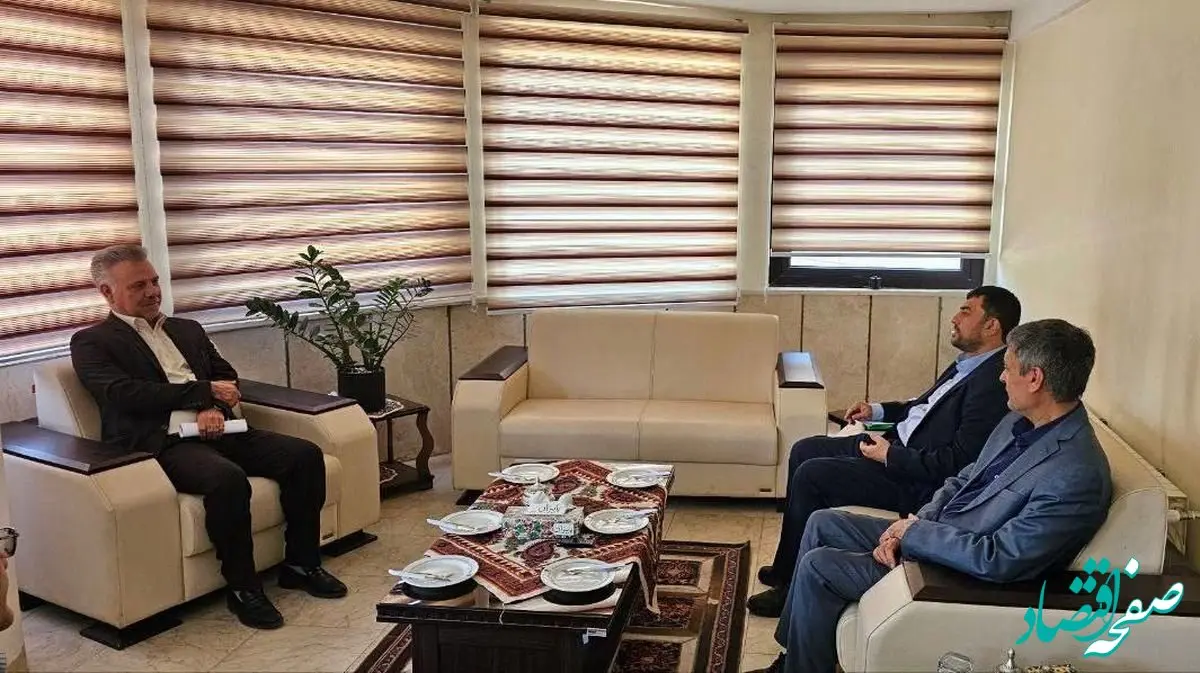 دیدار مدیرعامل شرکت ملی مس و رئیس اتاق بازرگانی کرمان