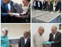 تکریم مقام شهیدان و ایثارگران؛ مدیرعامل بیمه دی در سفر به اردبیل با خانواده‌های معظم شهدا دیدار کرد