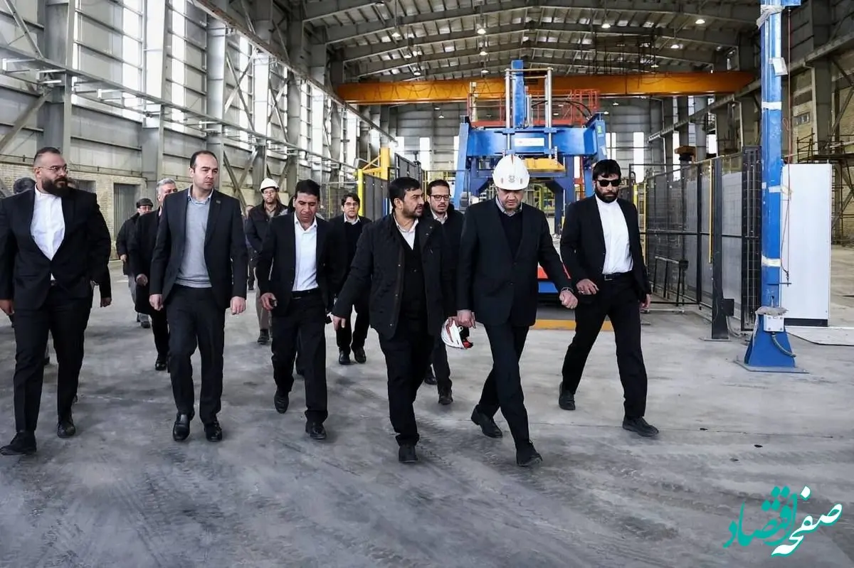 بازدید رئیس هیئت عامل ایمیدرو از کارخانه تولید مفتول مسی ۸ میلی‌متری مجتمع مس سرچشمه/ خودکفایی کشور در تولید مفتول مسی