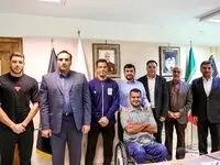 دیدار ورزشکاران پارالمپیکی باشگاه مس کرمان با مدیرعامل شرکت ملی مس