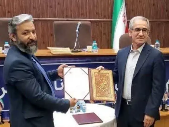 تبادل تفاهم نامه میان سازمان منطقه آزاد قشم و شرکت دانش بنیان آبزیان فناور پیشرو