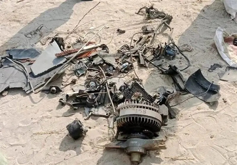 یک ریز پرنده در حمله اسرائیل به شیراز منهدم شد