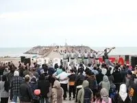 گزارش تصویری روز نخست جشنواره نقش و نغمه؛ نمایش آیینی اقوام ایرانی در منطقه آزاد انزلی