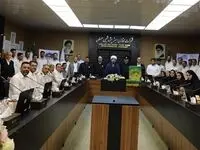 حضور کاروان زیر سایه خورشید در شرکت مخازن سبز پتروشیمی عسلویه