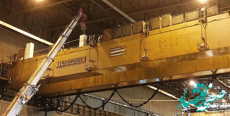 نوسازی و بهینه‌سازی جرثقیل‌های ناحیه نورد سرد فولاد مبارکه