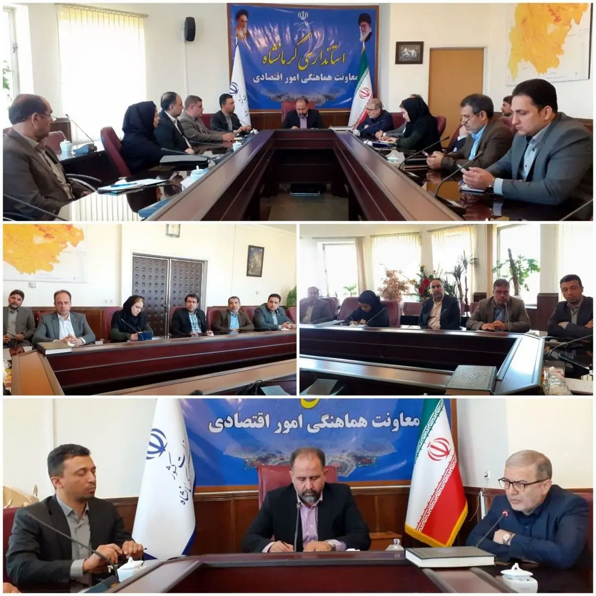 نشست هم‌اندیشی توسعه صنعتی و معدنی کرمانشاه با حضور معاون اقتصادی استاندار و مدیران ارشد ایمیدرو و ایدرو