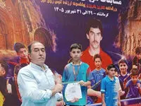 غوغای نونهال مراغه‌ای در مسابقات تنیس روی میز کشور