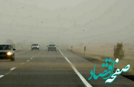 آخرین وضعیت توفان گرد و خاک در جاده سرخس -مشهد + جزئیات