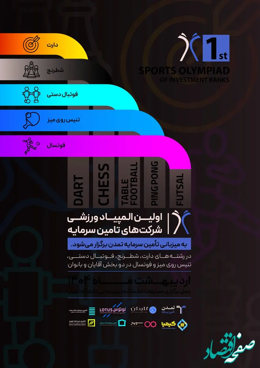 اولین المپیاد ورزشی شرکت‌های تامین سرمایه با میزبانی تامین سرمایه تمدن برگزار می‌شود