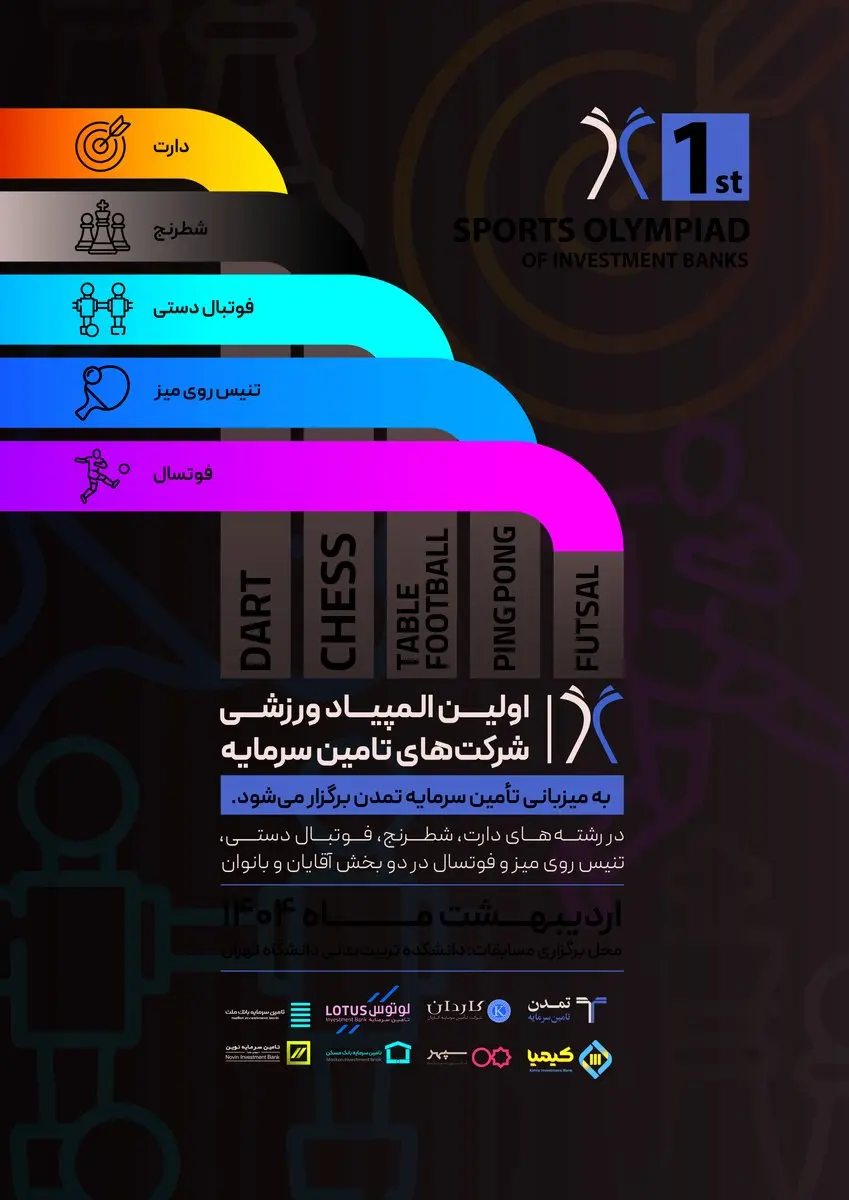 اولین المپیاد ورزشی شرکت‌های تامین سرمایه با میزبانی تامین سرمایه تمدن برگزار می‌شود