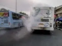 حمل ۸۰ دانش‌آموز با یک اتوبوس شهری!