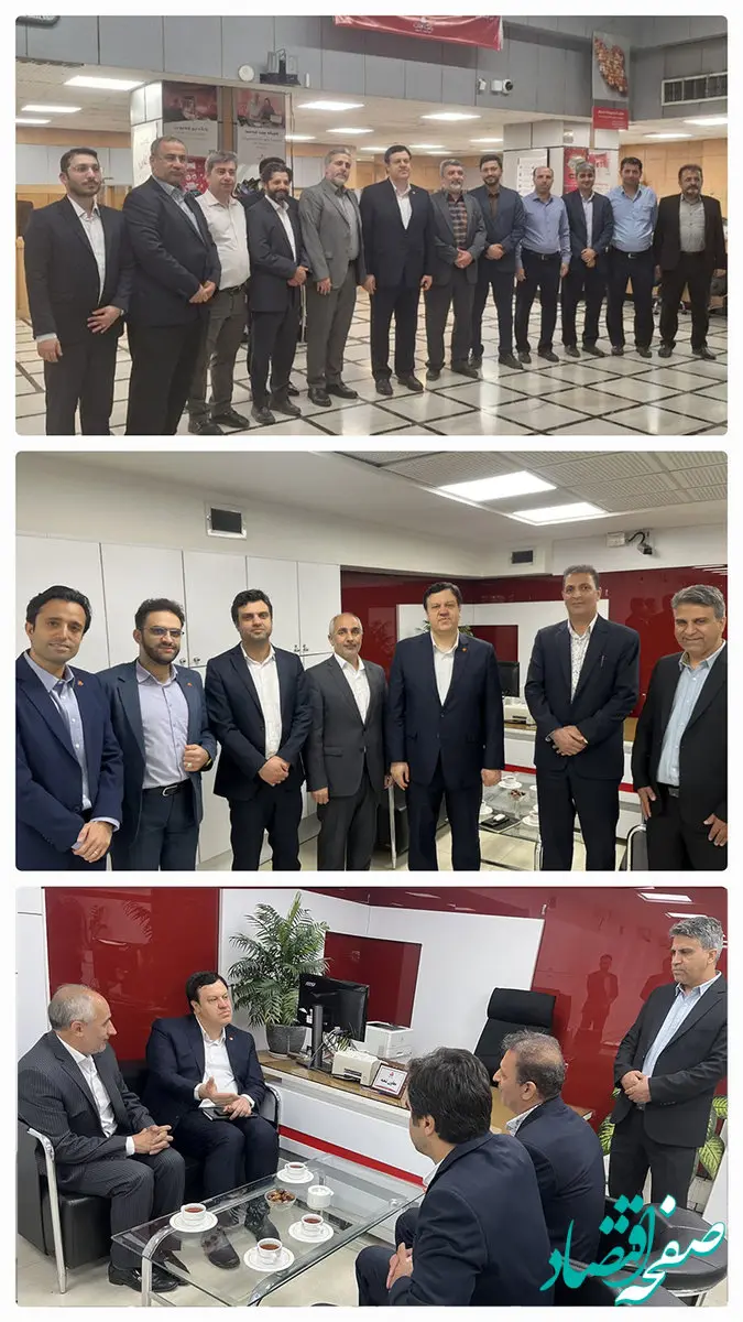 بازدید مدیرعامل بانک ملت از شعب و واحدهای ستادی خدمات رسان در تهران