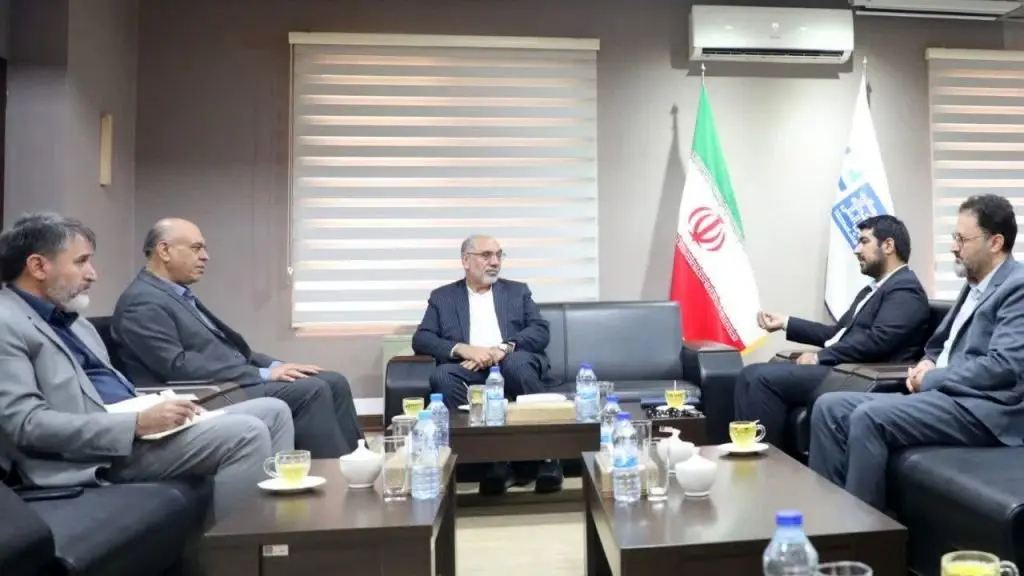 دیدار صمیمی مدیر عامل منطقه ویژه اقتصادی سرخس با مدیریت نمایشگاه بین المللی مشهد