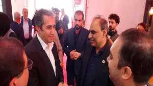 بازدید رییس هیأت عامل ایمیدرو از غرفه فولاد اکسین خوزستان در نمایشگاه جامع معدن و صنایع معدنی ایران