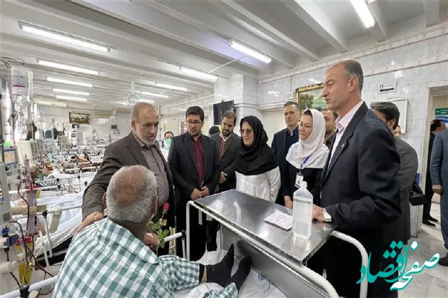 بازدید مدیران سازمان تأمین‌اجتماعی از بیمارستان 29 بهمن و شعبه 5 تبریز