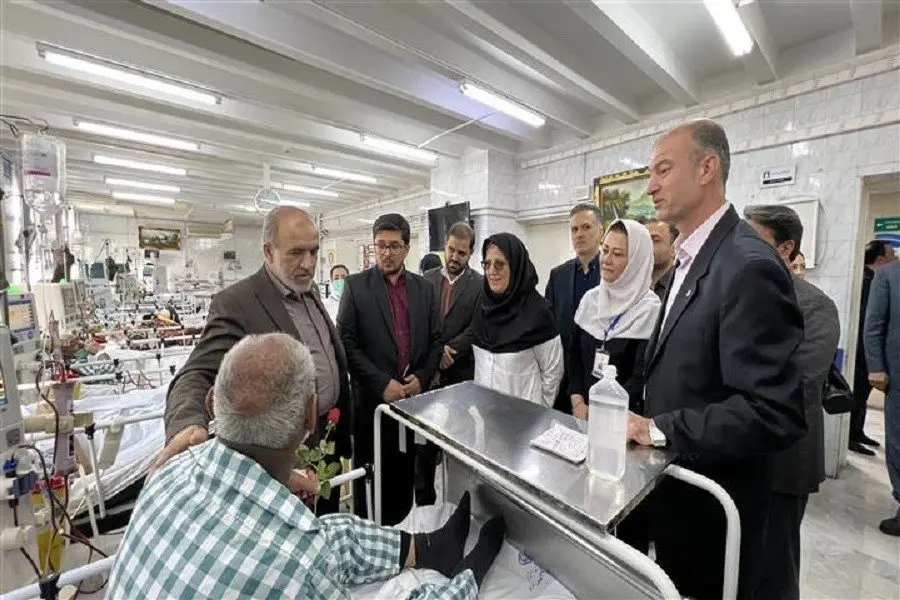 بازدید مدیران سازمان تأمیناجتماعی از بیمارستان 29 بهمن و شعبه 5 تبریز