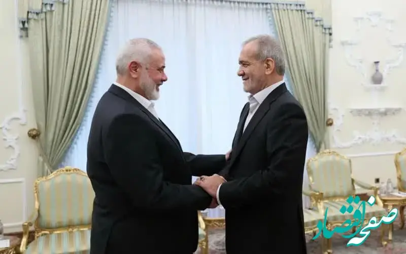 واکنش مسعود پزشکیان به شهادت اسماعیل هنیه؛ایران اشغالگران تروریست را... 