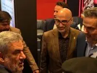 حضور مدیرعامل شرکت ملی نفت ایران در غرفه شرکت فولاد اکسین خوزستان