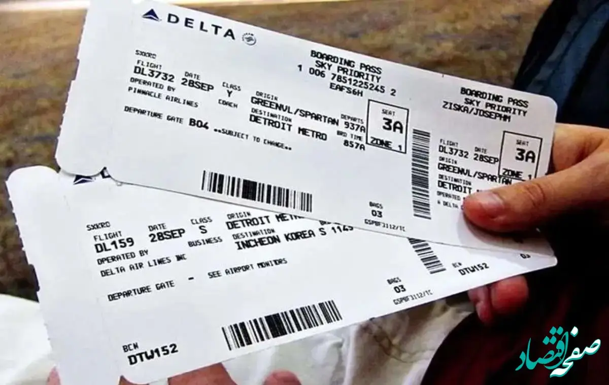 امروز قیمت بلیط هواپیما تهران نجف پنجشنبه ۲۵ مرداد ۱۴۰۳ چقدر شد؟ 