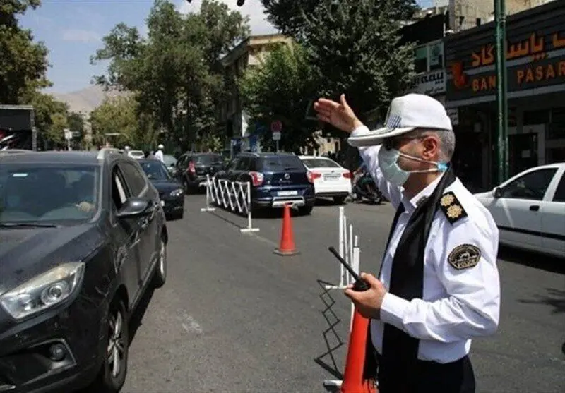 اعمال محدودیت‌های تردد در روز دوشنبه 15 تیر 1405 + نقشه