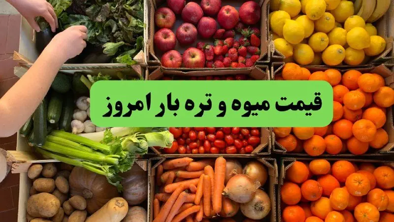 قیمت میوه و سیب زمینی امروز یکشنبه ۱۱ مرداد ۱۴۰۵ 
