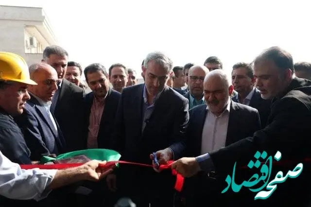 از شرکت فولاد پخش اهواز با تسهیلات بانک توسعه تعاون در هفته دولت بهره‌برداری شد
