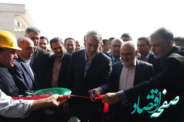 از شرکت فولاد پخش اهواز با تسهیلات بانک توسعه تعاون در هفته دولت بهره‌برداری شد