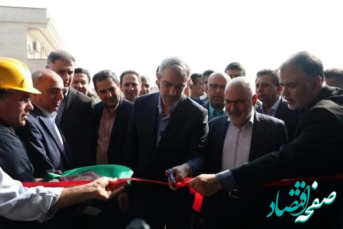 از شرکت فولاد پخش اهواز با تسهیلات بانک توسعه تعاون در هفته دولت بهرهبرداری شد