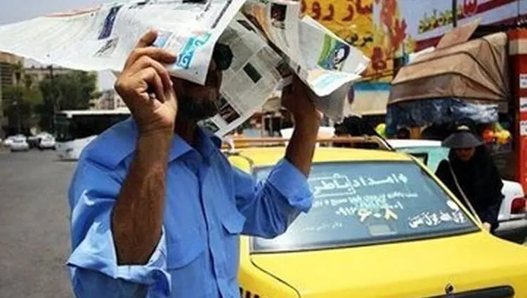 رکوردشکنی گرمای هوای تبریز 