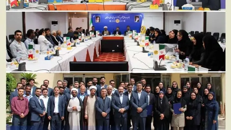 حضور مدیر عامل بیمه کوثر در استان هرمزگان