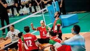 تیم ملی والیبال نشسته ایران بر سکوی قهرمانی جهان ایستاد + فیلم