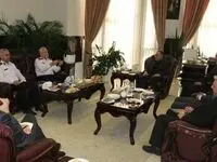 دیدار رئیس پلیس راهور با رئیس کل بیمه مرکزی
