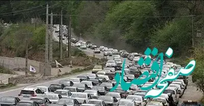 مسافران بخوانند؛ ترافیک سنگین در این محدوده‌های جاده‌های شمال