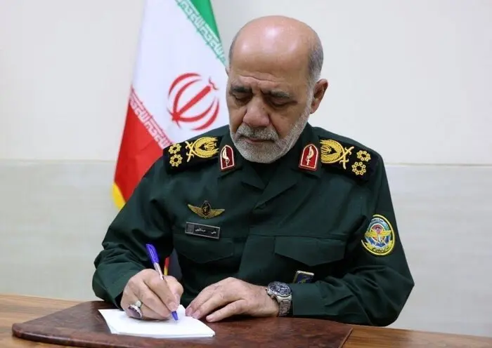 دعوت فرمانده قرارگاه خاتم‌الانبیا از مردم برای شرکت در آیین تشییع رهبر شهید
