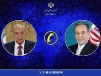 گفتگوی تلفنی عراقچی با رئیس مجلس نمایندگان لبنان