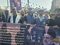 حضور اکسینی ها در مراسم تشییع شهدای خدمت در تهران