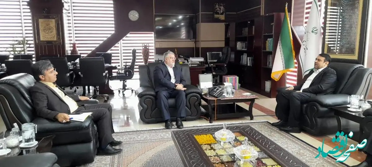 دیدار رئیس شورای هماهنگی بانک‌های دولتی و نیمه دولتی با استاندار تهران