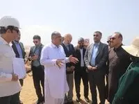 بازدید نمایندگان فراکسیون نظارت بر مناطق آزاد مجلس شورای اسلامی و دبیر شورای‌عالی مناطق آزاد از پروژه‌های فولاد و پتروشیمی منطقه آزاد و بندر شهید بهشتی چابهار