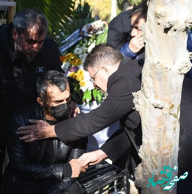 عکس های مراسم خاکسپاری مادر محمد حسین میثاقی