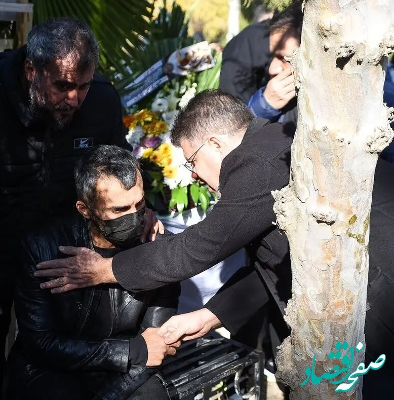 عکس های مراسم خاکسپاری مادر محمد حسین میثاقی