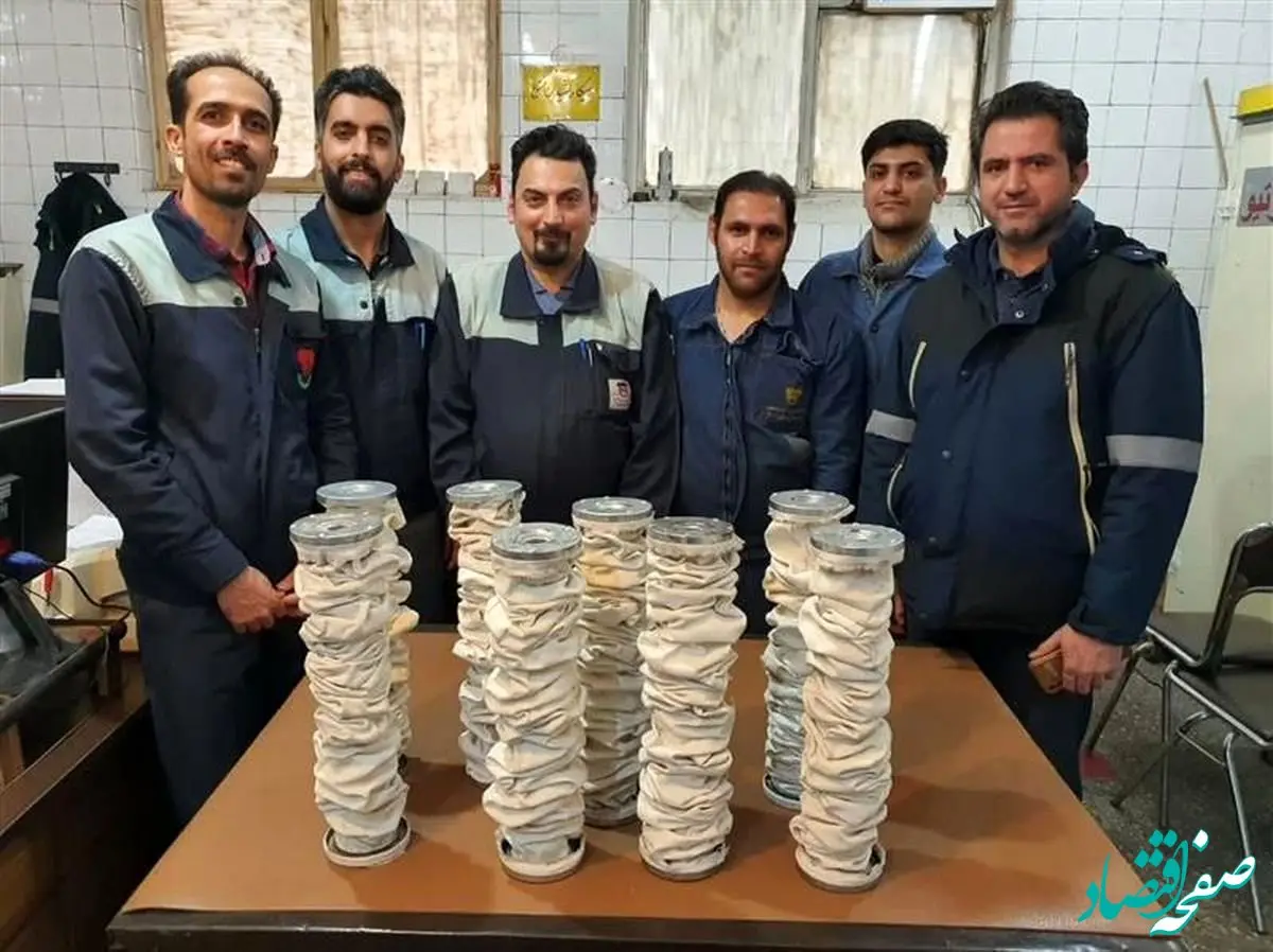 ساخت فیلتر گازوئیل لکوموتیوهای روسی در ذوب‌آهن اصفهان