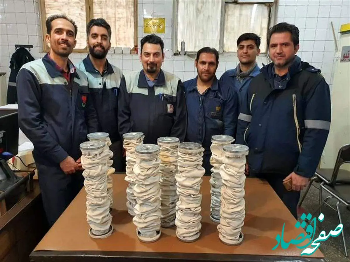 ساخت فیلتر گازوئیل لکوموتیوهای روسی در ذوبآهن اصفهان