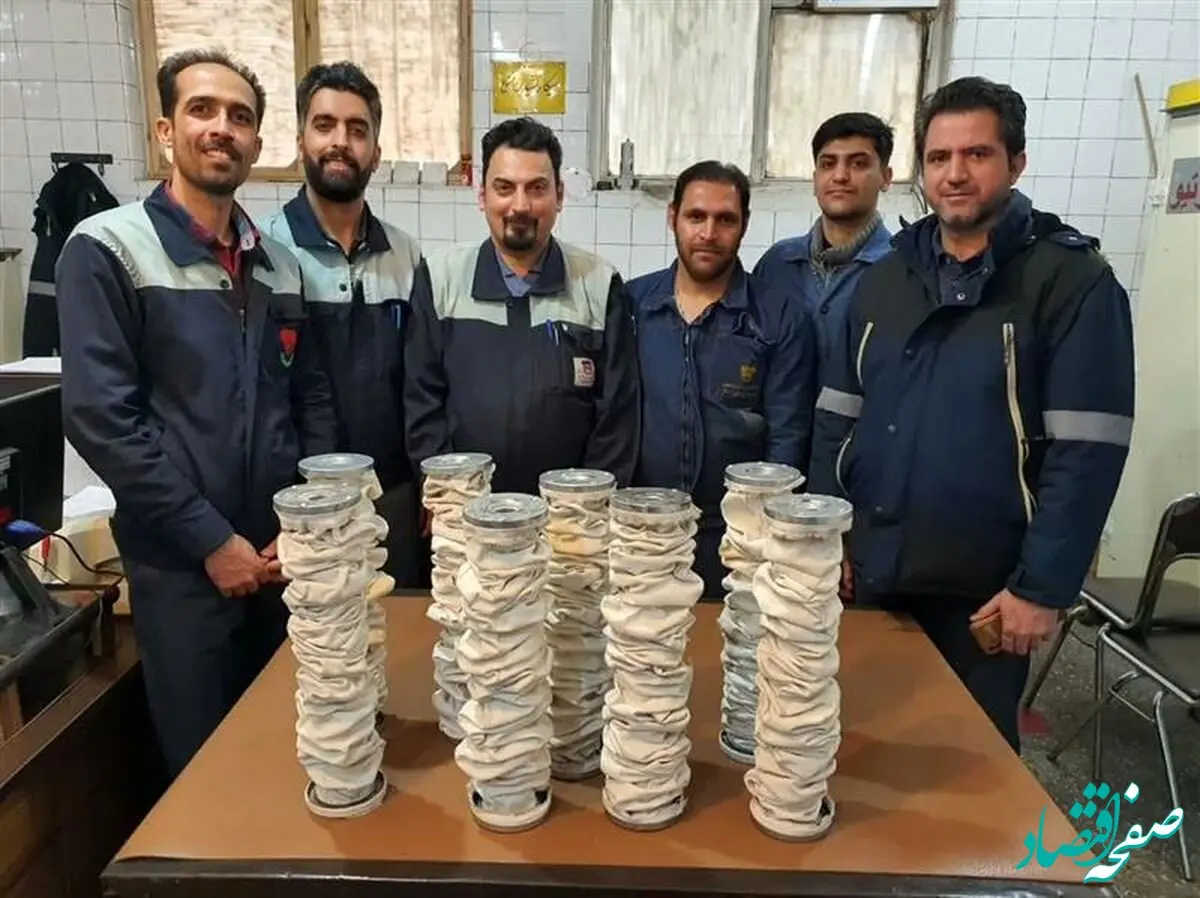 ساخت فیلتر گازوئیل لکوموتیوهای روسی در ذوب‌آهن اصفهان